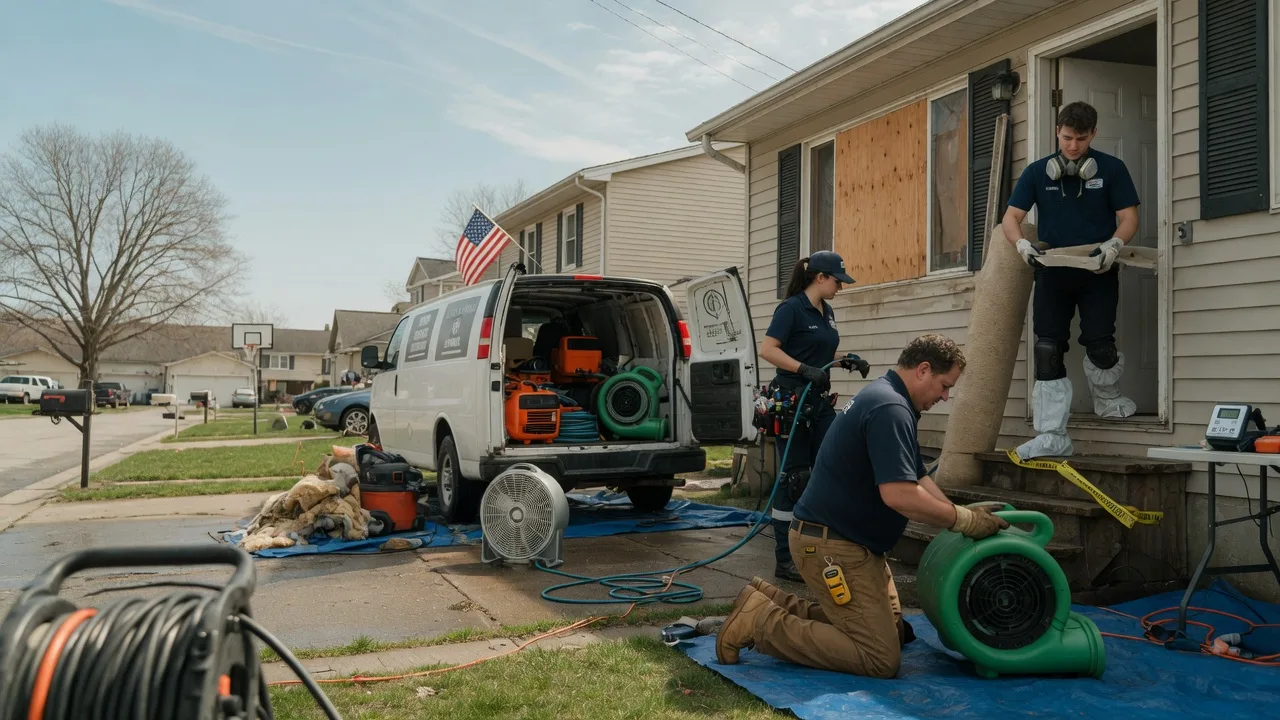 Water Damage Restoration in Forest City, IL near me